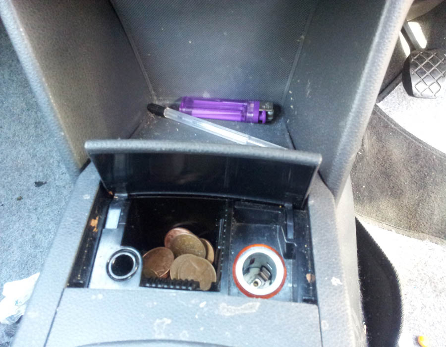 VW Polo Twist ashtray